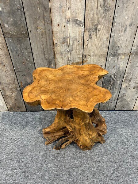 Teak Root Side Table