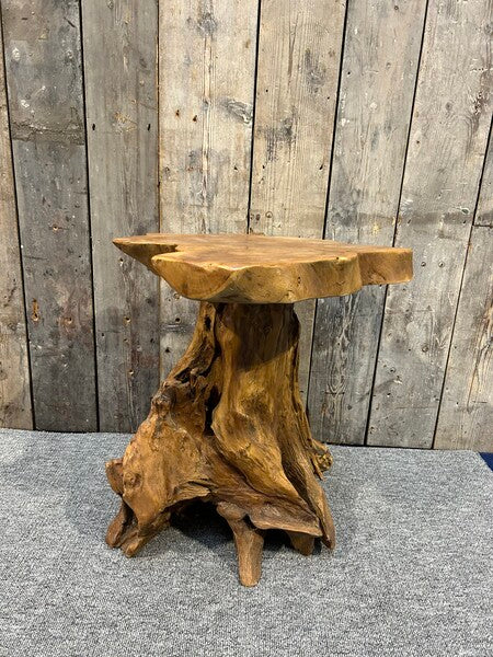 Teak Root Side Table