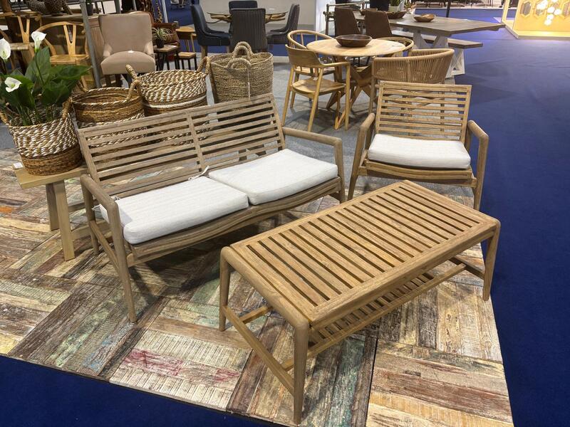 Teak Garden 2 Seater Bench