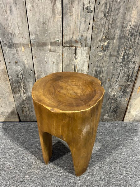 Teak 3 Leg Stool