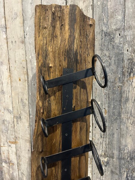 Small Teak Wine Rack